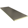 PGB 100 mm - płyty ścienne, mocowanie widoczne RAL 9002