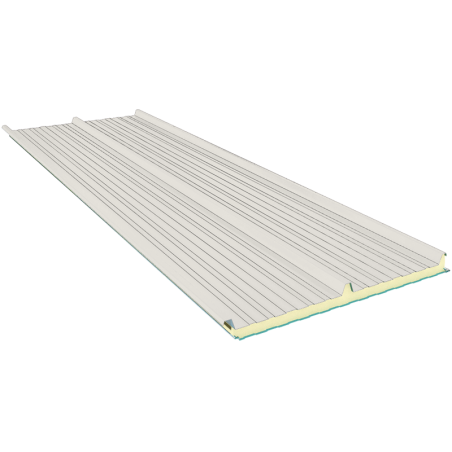 G3 80 mm, roofing sandwich panels RAL 9002