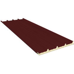 G5 140 mm, roofing sandwich panels RAL 3009