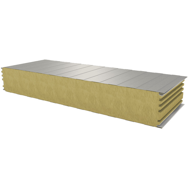 PWS-W - 180 MM, Wall panels, mineral wool RAL 9002