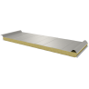 PWD-W - 60 MM, Roof panels, mineral wool RAL 9002