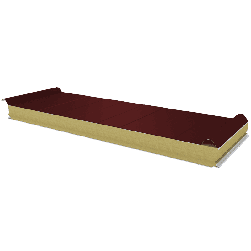 PWD-W - 75 MM, Roof panels, mineral wool RAL 3009