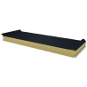 PWD-W - 75 MM, Roof panels, mineral wool RAL 7016
