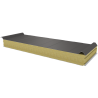 PWD-W - 100 MM, Roof panels, mineral wool RAL 9007