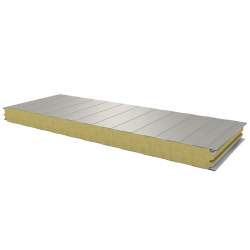 PWS-W - 60 MM, Wall panels, mineral wool RAL 9002