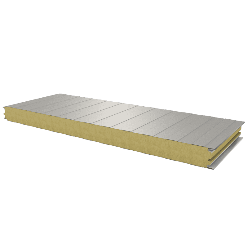 PWS-W - 60 MM, Wall panels, mineral wool RAL 9002