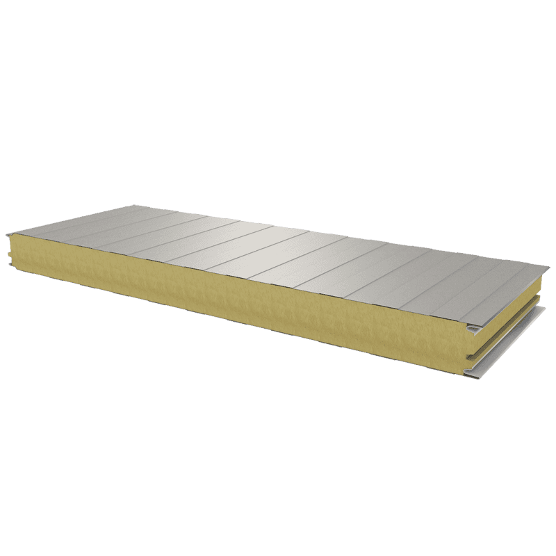 PWS-W - 80 MM, Wall panels, mineral wool RAL 9002