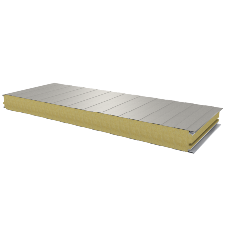 PWS-W - 80 MM, Wall panels, mineral wool RAL 9002