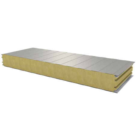 PWS-W - 100 MM, Wall panels, mineral wool RAL 9002