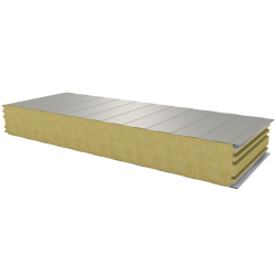 PWS-W - 120 MM, Wall panels, mineral wool RAL 9002
