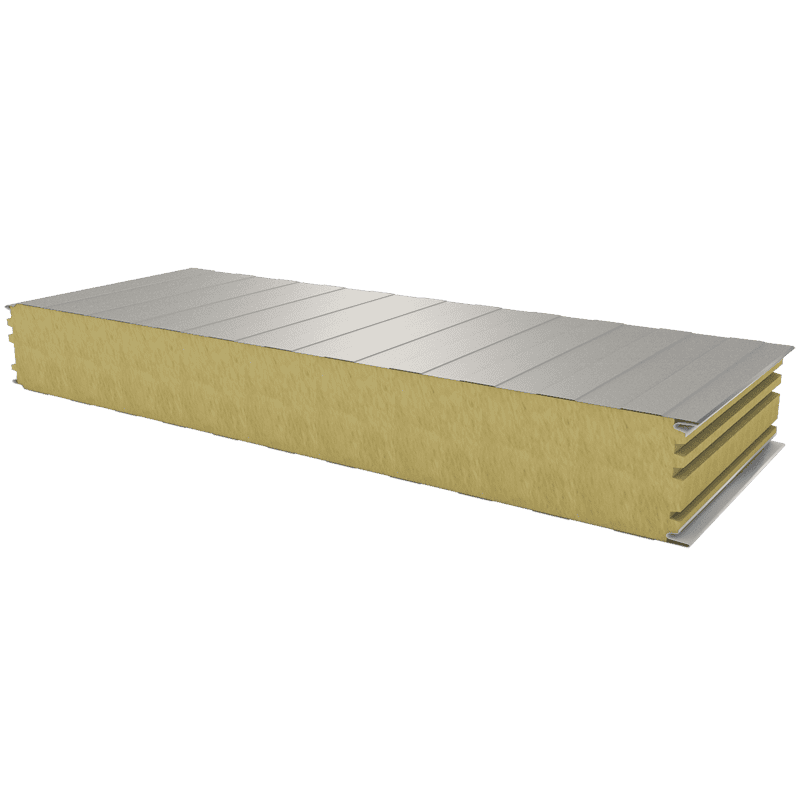 PWS-W - 120 MM, Wall panels, mineral wool RAL 9002