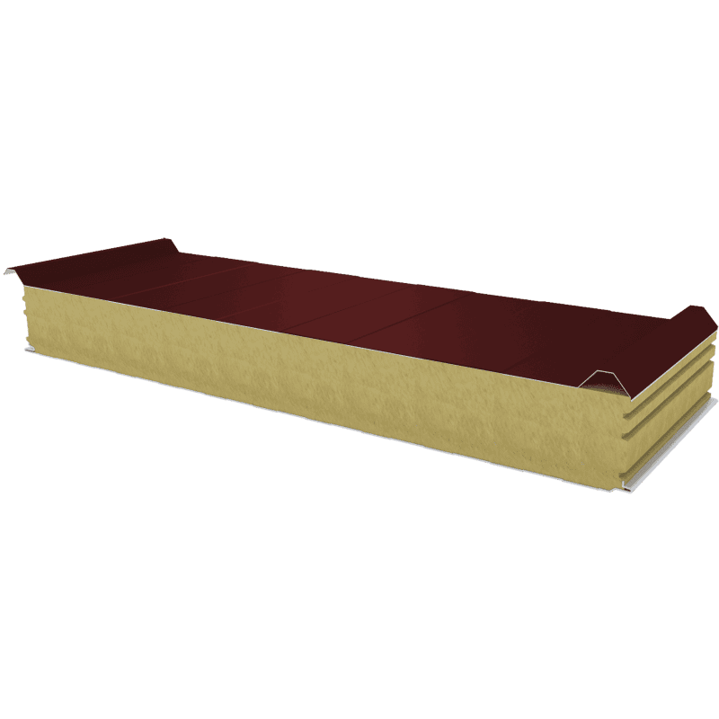 PWD-W - 120 MM, Roof panels, mineral wool RAL 3009