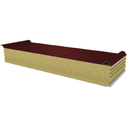 PWD-W - 150 MM, Roof panels, mineral wool RAL 3009