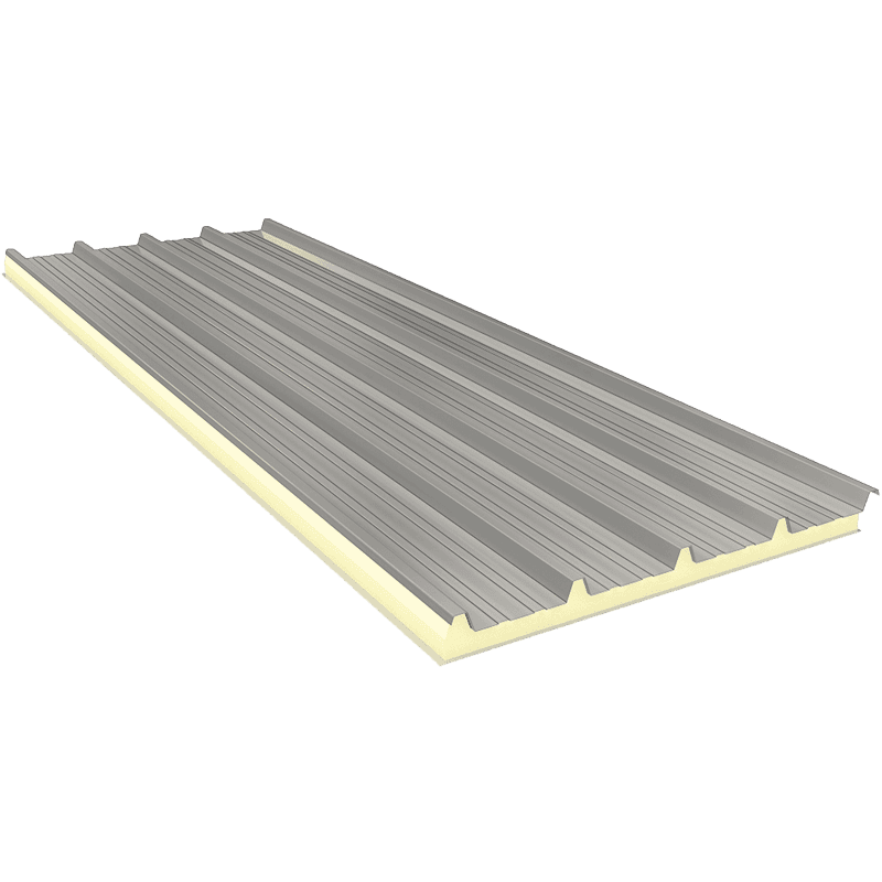 AGRO 60 mm - Fiberglass, roof sandwich panels RAL 9002