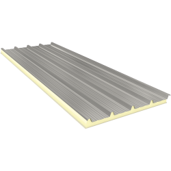AGRO 80 mm - Fiberglass, roof sandwich panels