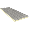 AGRO 100 mm - Fiberglass, Dach Sandwichplatten RAL 9002