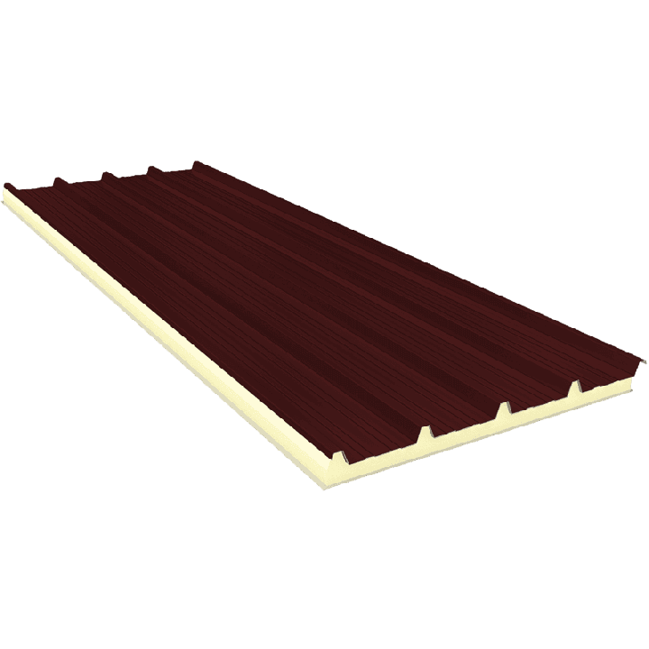 AGRO 120 mm - Fiberglass, dachowe płyty warstwowe RAL 3009